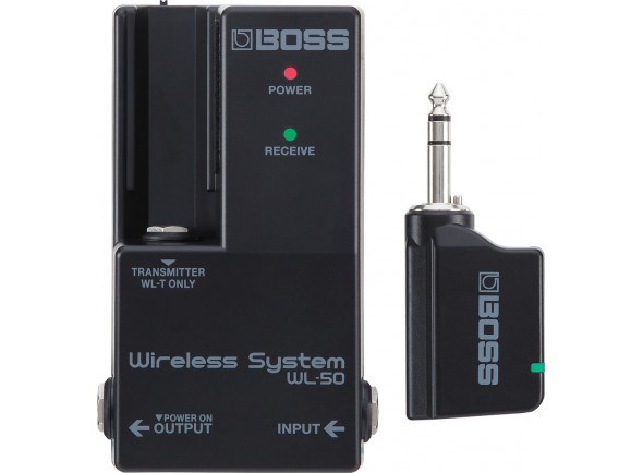 Ver mais informações do  <b>BOSS WL-50 PRO</b> Sistema Sem-fios para PEDALBOARDS