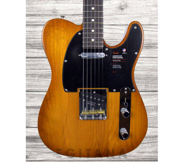 Fender American Perf Tele RW HBST  - Corpo em Alder (amieiro), Braço em Maple, Escala em Rosewood, Perfil do braço: Modern 