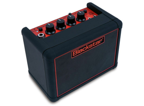 Blackstar FLY 3 Bluetooth Mini Amp Redline  - Modelo Fly 3 Bluetooth Red, Potência 3W, 1 entrada de guitarra, Entrada MP3 / Line In, Controlos de Ganho, OD (Overdrive), Volume, EQ, Delay, Saída para headphones, 