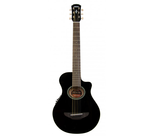 Yamaha APX T2 BK  - Guitarra de 3/4, Forma do corpo: APXT com Cutaway, Tampo em Spruce, Fundo e laterais em Locally Sourced Tonewood, Braço em Locally Sourced Tonewood, Escala em Rosewood, 