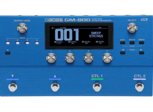 Ver mais informações do  BOSS GM-800 Sintetizador Guitarra e Baixo <b>Tec. ZEN-Core</b>