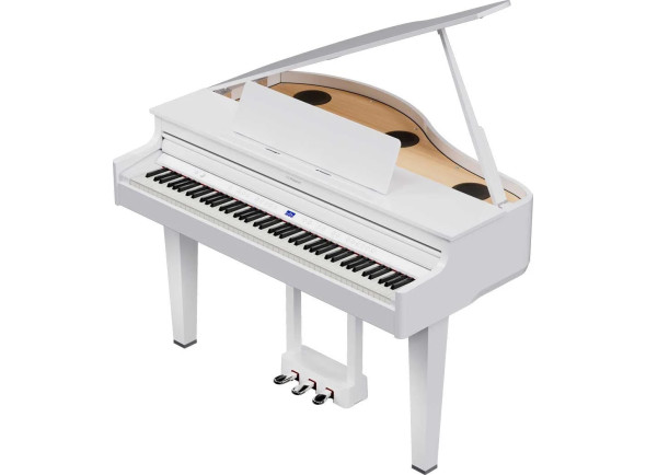 Ver mais informações do  <b>Roland GP-6 PW</b> Piano Cauda Branco Polido Teclas Madeira <b>10 ANOS GARANTIA</b> 