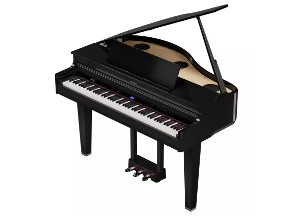 Roland GP-6 PE Piano Cauda Preto Polido