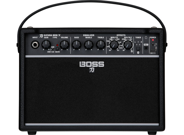 BOSS KATANA MINI X Combo Portátil 10W + Multi-FX + Bluetooth + Bateria Interna