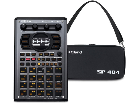 <b>DELUXE PACK Roland SP-404 MKII SAMPLER com BOLSA ROLAND CB-404</b> <b>DELUXE PACK Roland SP-404 MKII SAMPLER com BOLSA ROLAND CB-404</b>