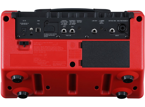 <b>BOSS CUBE STREET II RED coluna amplificada portátil vermelha</b>