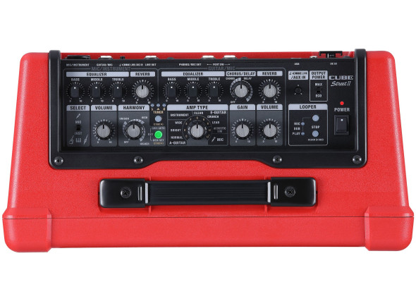 <b>BOSS CUBE STREET II RED coluna amplificada portátil vermelha</b>