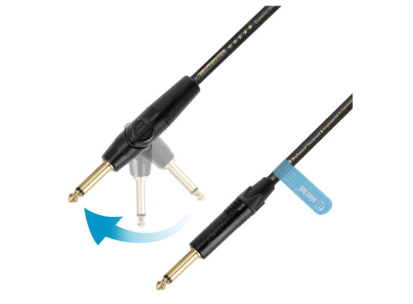 Cabo para Instrumento Adam hall 5 STAR FLIPJACK Instrument Cable, 6m
