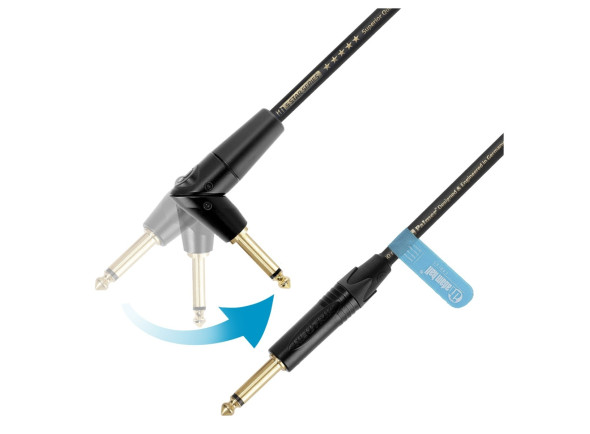 Adam hall 5 STAR FLIPJACK Instrument Cable, 9m