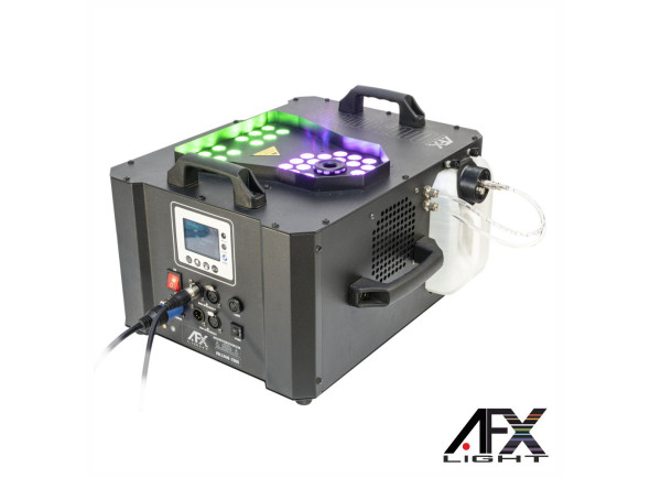Ver mais informações do  Afx Light   Máquina de Fumos 2000W 36 LEDS 1W RGB c/ 2 Comandos VOLCANO-2000