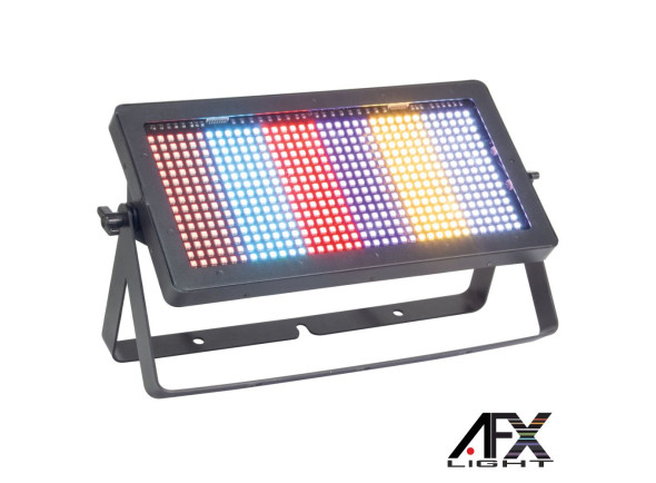 Afx Light   Projector c/ 540 LEDS 0.5W RGB DMX c/ Comando PROWASH-RGB540 - Projector c/ LEDs RGB, Alimentação: 90-240V~50/60Hz, Número de LEDs: 540 LEDs c/ 0.5W potência, Ângulo feixe: 80º, 6 Secções de LEDS Matrix, Automático, MASTER-SLAVE, DMX, Som, Comando, Ângulo de f...