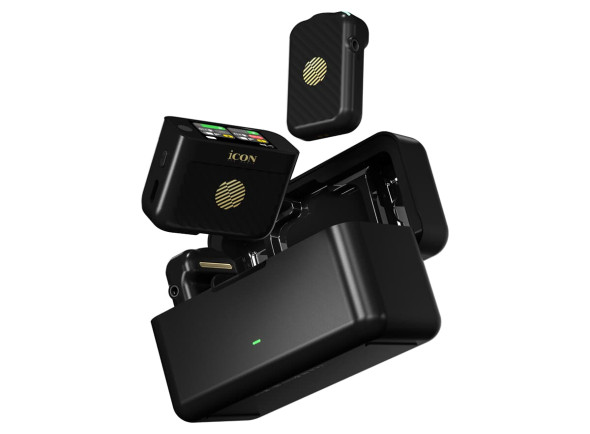 AIRMIC PRO BLACK - Sistema de microfone sem fios - preto