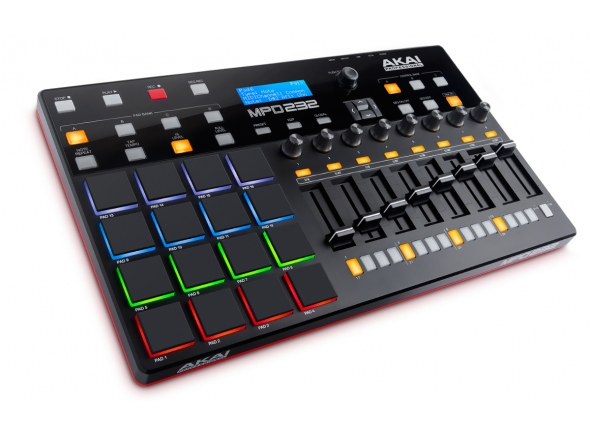 Ver mais informações do  Akai MPD 232 Controlador de DJ com 16 Pads MPC RGB