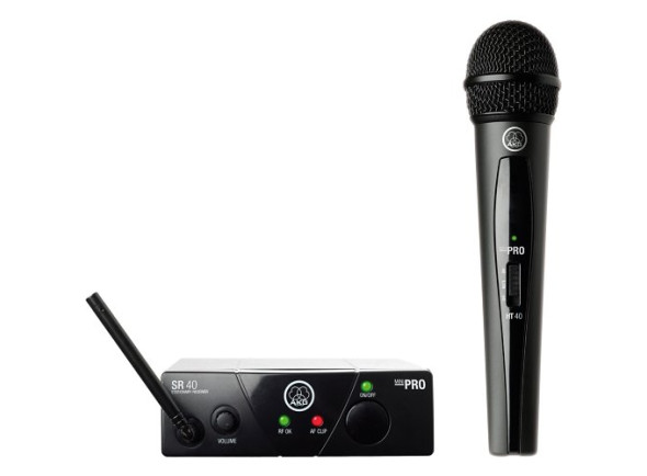 Sistema sem fios com microfone de mão AKG