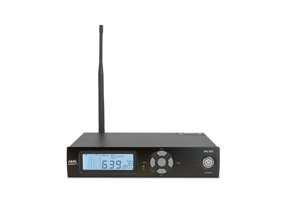 AMS MU 301 + MM 301 Sistema Wireless UHF com Microfone de Mão