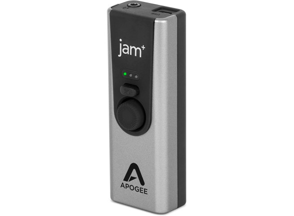 Apogee  Jam Plus  B-Stock - Entrada de instrumento USB com qualidade de estúdio e saída de fone de ouvido, Conexão PureDIGITAL da Apogee para qualidade de som cristalina, Gravação de 24 bits / 96kHz, O modo Overdrive torna os...