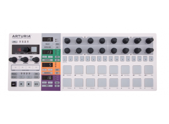 B-stock Teclado Midi/Teclados MIDI Controladores Arturia Beatstep Pro Teclado MIDI Controlador 16 Pads B-Stock