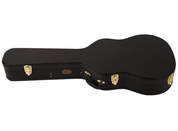 Ashton APCC Estojo Guitarra Clássica  - Estojo Rígido Guitarra Clássica APCC, Estojos rígidos moldados que permitem uma alta proteção dos instrumentos, Compartimento interior para acessórios e pés de apoio para poisar no chão, 