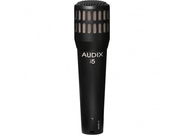 Audix i-5  - Micing de cima e de baixo possível, Microfone dinâmico profissional, Padrão polar: Cardióide, Resposta de frequência 50 - 16 kHz, Impedância 150 ohms, Máx. SPL 140 dB, 