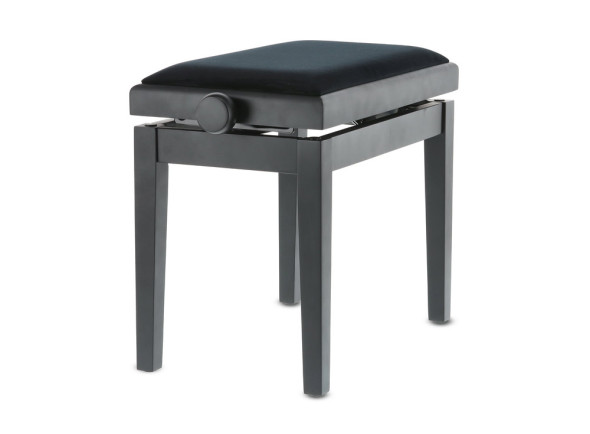 Banco de Piano Deluxe GEWA 130000 – Preto Mate