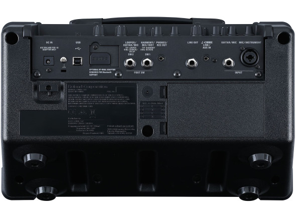 <b>BOSS CUBE STREET II BLACK Coluna Portátil Stereo preta Alimentação Pilhas Multi-efeitos MULTI-INSTRUMENTOS BEST-SELLER</b>