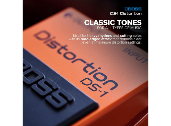 <b>BOSS DS-1 pedal Distorção para guitarra elétrica mais vendido no Mundo</b>