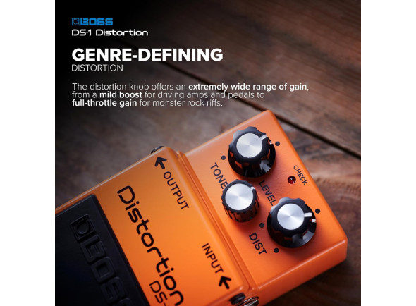 <b>BOSS DS-1 pedal Distorção para guitarra elétrica mais vendido no Mundo</b>