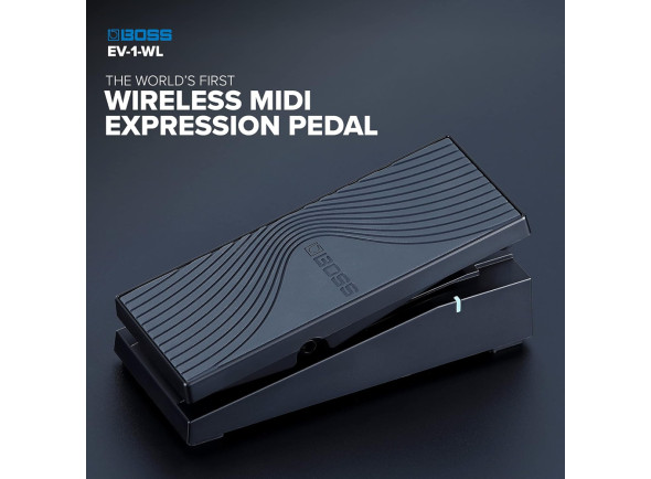 <b>BOSS EV-1-WL Pedal Expressão Wireless Bluetooth Universal BOSS KATANA Gen 3, WAZA AIR, KATANA AIR EX</b>