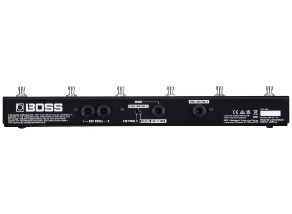 <b>BOSS GA-FC EX Pedaleira Controlo para Amplificadores Combos BOSS</b>