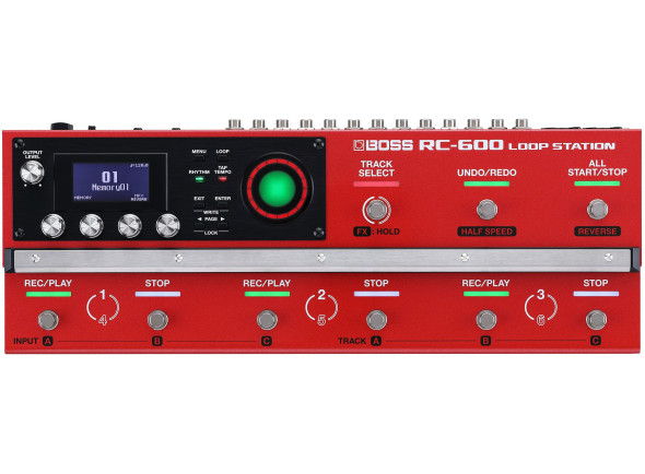 <b>BOSS RC-600 LOOP STATION Pedaleira chão Loop Station 6 Pistas Stereo BEST-SELLER</b>