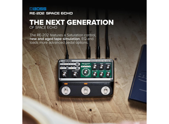 <b>BOSS RE-202 SPACE ECHO Pedal Premium Digital Reverb e Delay</b>