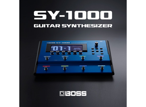 <b>BOSS SY-1000 Sintetizador topo de gama para Guitarra e Baixo</b>