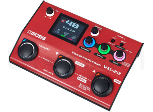 <b>BOSS VE-22 VOCAL PERFORMER Processador Voz Profissional entradas e saidas microfone XLR BEST-SELLER</b>