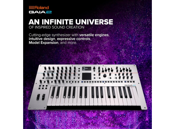 <b>Bundle Sintetizador Roland GAIA 2 + Saco Transporte Original Roland CB-B37</b>