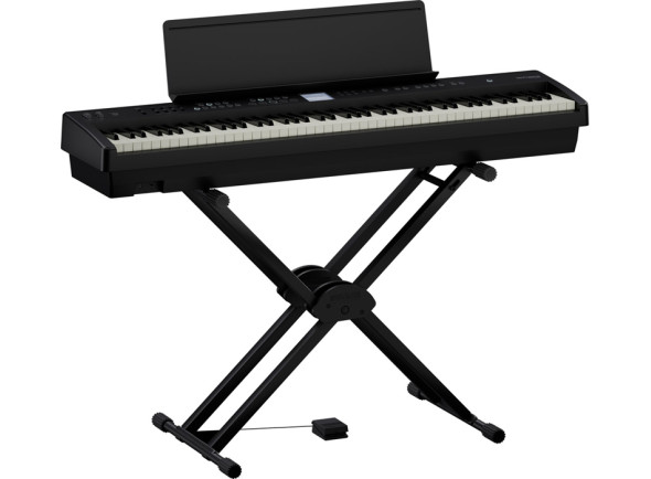 <b>Roland FP-E50 COM SACO ALMOFADADO ROLAND CB-B88V2, SUPORTE TECLADO ROLAND KS-20X, ESTANTE PARTITURAS E PEDAL SUSTAIN ROLAND DP-2</b>