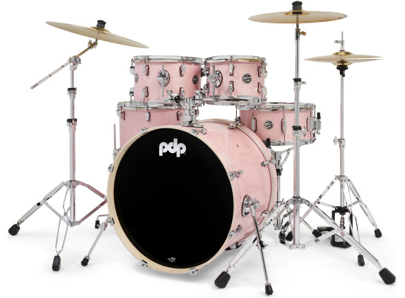 <b>DW PDP MAINSTAGE Pale Rose KIT BATERIA COMPLETA ACÚSTICA 5-PEÇAS PDMA2215KTPR</b>