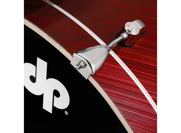 <b>DW PDP MAINSTAGE Red Cherry KIT BATERIA ACÚSTICA COMPLETA 5-PEÇAS PDMA2215KTTC</b>