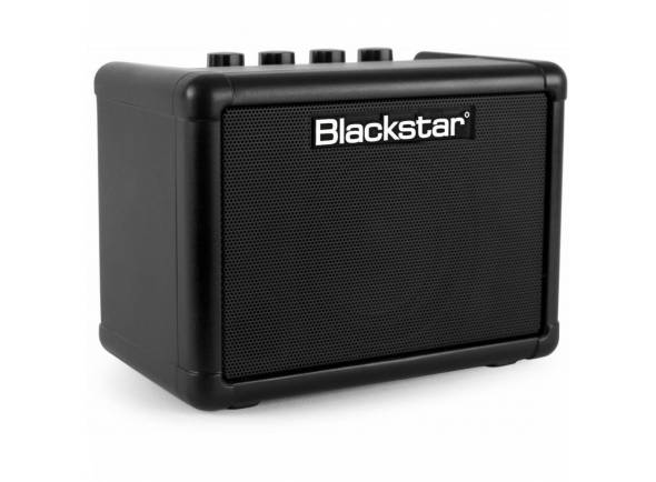 Blackstar FLY 3 Mini Amp BK  - -Amplificador de 3W,, -Altifalante de 3″,, -2 canais “Clean”, -1 canal “overdrive”, -ISF, -Efeito “Tape Delay” (digital), 