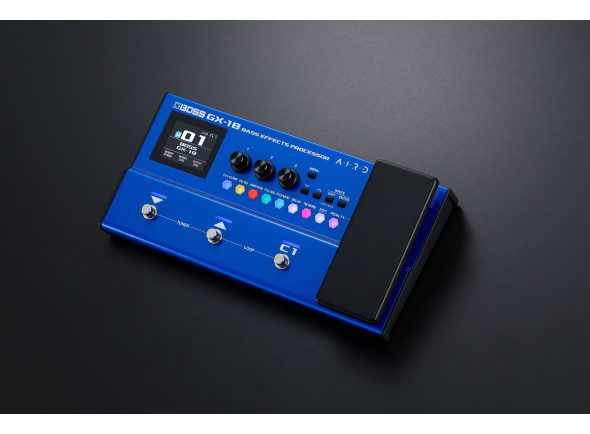 <b>BOSS GX-1B BASS MULTI-EFFECTS Visor a Cores NEW!</b>