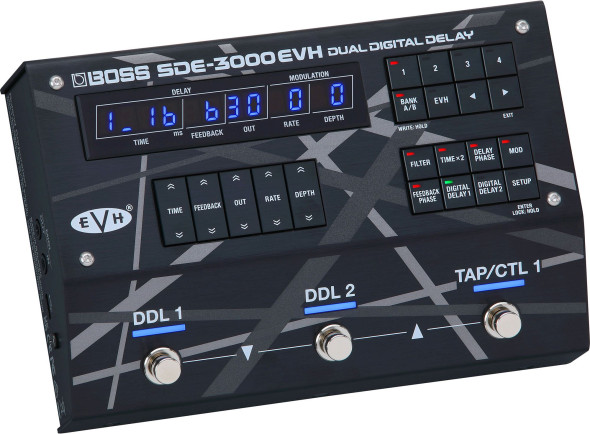 BOSS SDE-3000EVH Dual Digital Delay Special Edition EVH