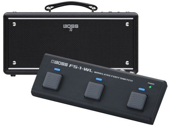 <b>PACK WIRELESS COMBO BOSS KATANA AIR EX + PEDALEIRA WIRELESS BOSS FS-1-WL</b>