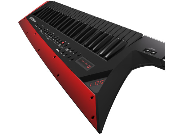 <b>Roland AX-EDGE BLACK KEYTAR Sintetizador ZEN-Core + 49 teclas + 500 sons + Mic in</b>