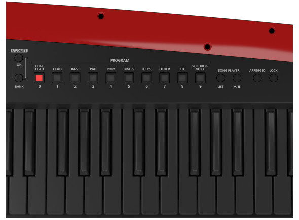 <b>Roland AX-EDGE BLACK KEYTAR Sintetizador ZEN-Core + 49 teclas + 500 sons + Mic in</b>