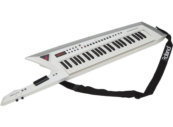 <b>Roland AX-EDGE-W Branco Keytar Profissional Sintetizador Portátil</b>