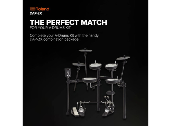 <b>Roland DAP-2X Bundle Hardware para Bateria Banco e Baquetas BEST-SELLER</b>