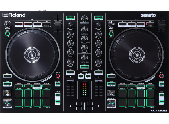 <b>Roland DJ-202 CONTROLADOR DJ SERATO DJ INTRO Patterns Ritmos TR-808, TR-909, TR-707, TR-606</b>