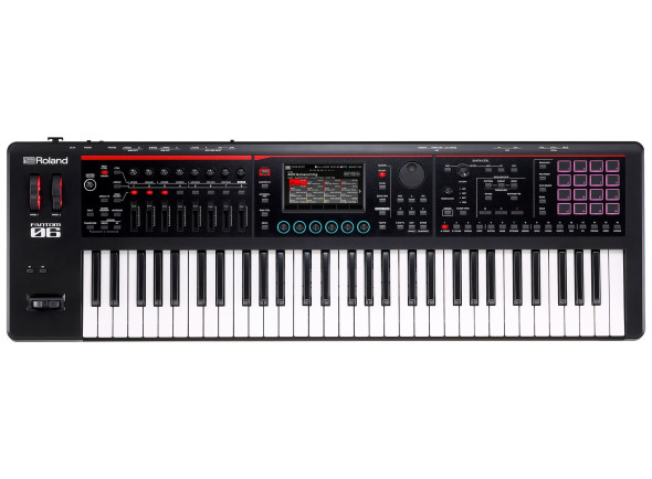 Ver mais informações do  <b>Roland FANTOM-06</b> Sintetizador 3.500 Sons + Sampling + <b>Visor TOUCH a Cores</b> 61-teclas