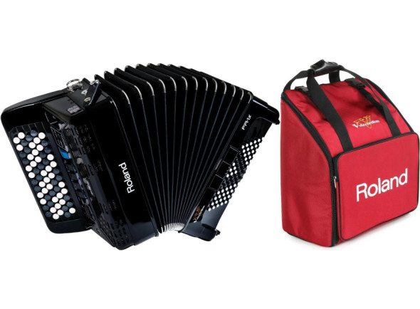 <b>Roland FR-1XB BK Acordeão Electrónico de Botões Preto BEST-SELLER</b>