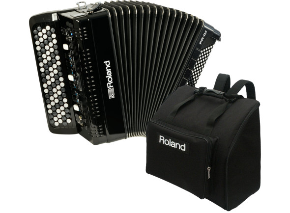 <b>Roland FR-4XB BK Acordeão Electrónico Profissional de Botões Preto BEST-SELLER</b>