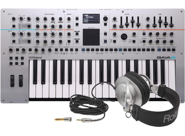 <b>Roland GAIA 2 Sintetizador 3 Osciladores Expansão SH-101 MOTIONAL PAD</b>